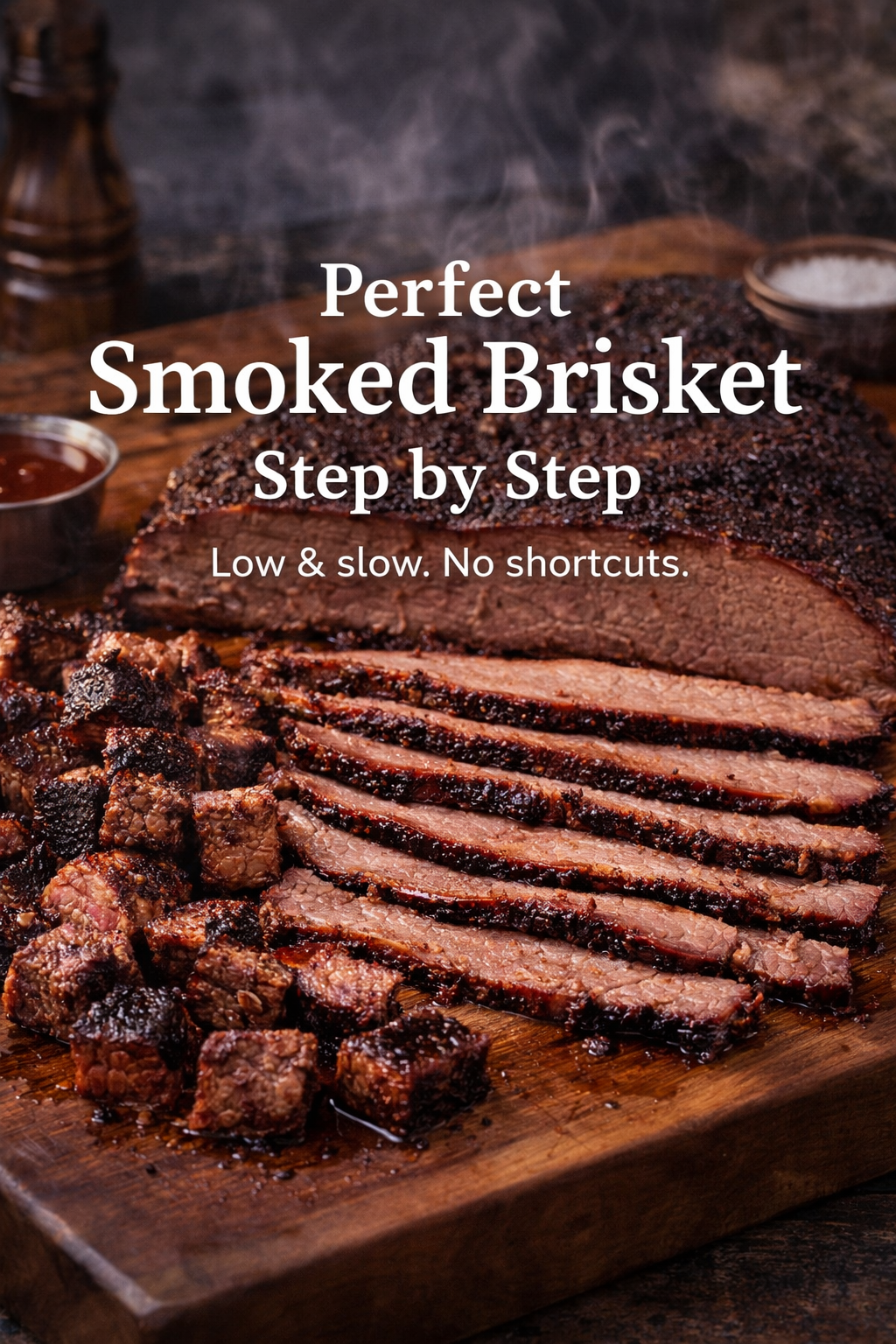 Perfect Smoked Brisket • Step by Step