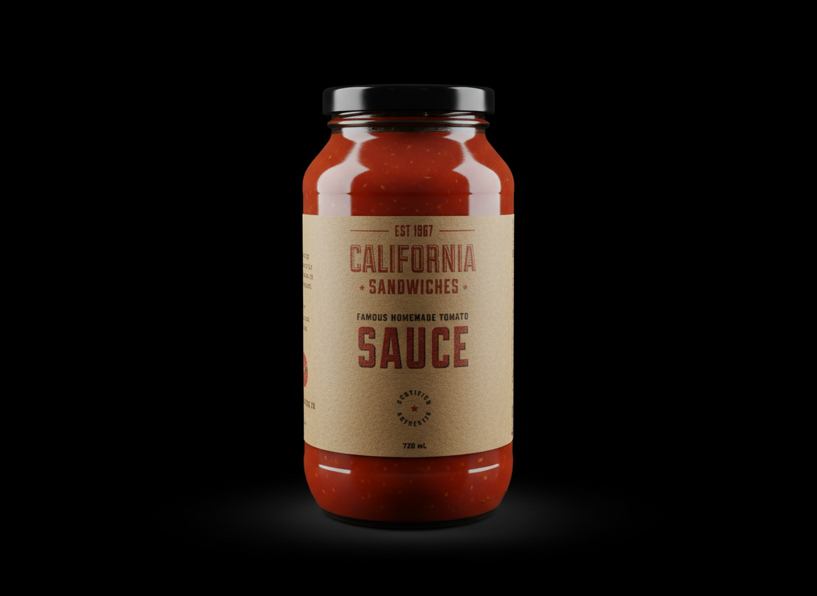 California Homemade Tomato Sauce