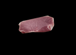 Raw meat on a black background