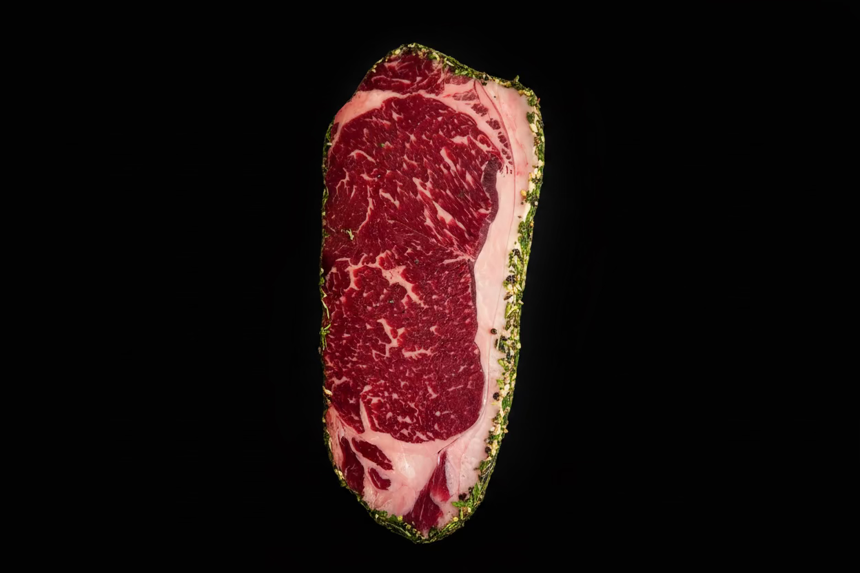 30 Days Coffee & Whisky Butter Dry Aged Canadian Prime Striploin