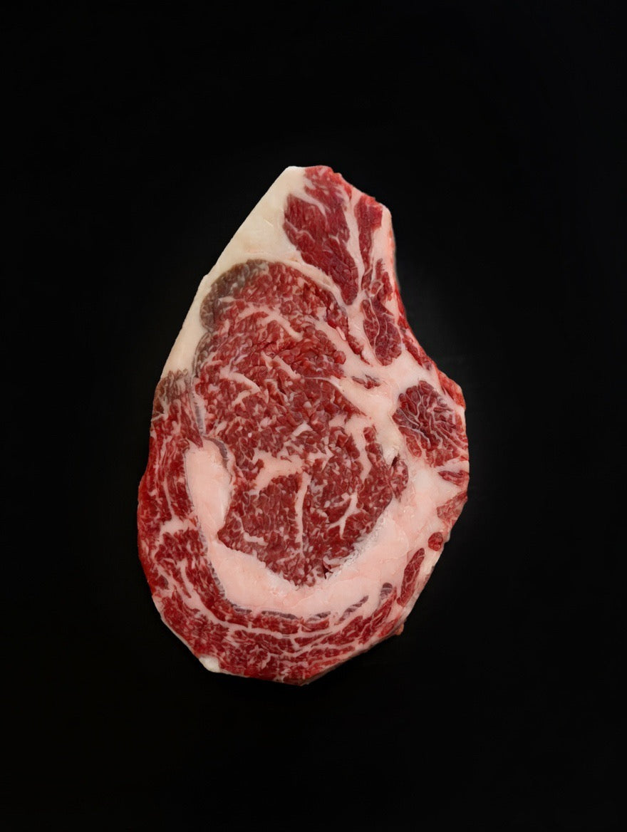 50 Days Dry aged Canadian Prime Ribeye Bone In